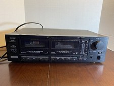 Optimus Model SCT-89 Home Audio Stereo Dual-Tape Player Double-Cassette Recorder
