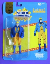 MCFARLANE SUPER POWERS ANIMAL MAN ANIMALMAN GOLD LABEL DC MOC 4  5