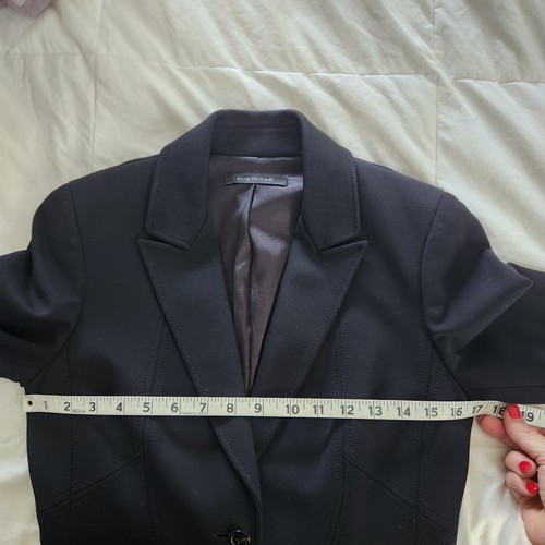 elie tahari skirt suit 6 Black Lined Jacket/skirt - Picture 6 of 12