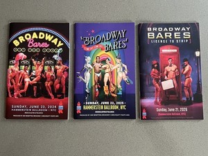 Broadway Bares Playbill/Program -June 2024/ June 2024 / June 2024