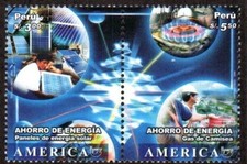 Peru Stamp 1539  - America Issue, Energy Conservation