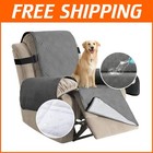 Soft Quilted Furniture Protector for Recliners - Waterproof & Elegant Grey Cover