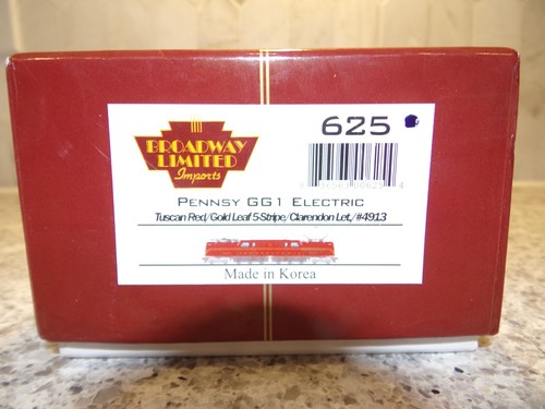 BROADWAY LIMITED #625 HO PENNSY GG-1 #4913 TOSCANO ORO ROJO 5 RAYAS DC/DCC/SONIDO | Zustand: New