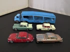 Y31-MATCHBOX LESNEY LOT OF FIVE MODELS INC CAR TRANSPORTER