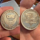 1 Oz. 999 Fine Silver Vintage AFS Commercial Lending Bank Wire Service Round