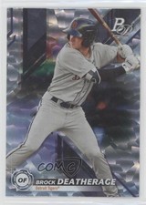 2019 Bowman Platinum Wal-Mart Top Prospects Icy Foil Brock Deatherage 8d2
