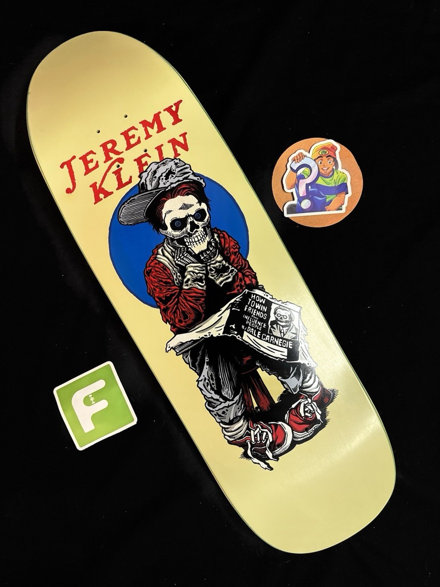 RARE SIGNED Jeremy Klein JK Industries Black Eye Kid Screened Deck