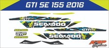 SEADOO GTI SE 155 2016 Graphics / Decal / Sticker Kit CUSTOM