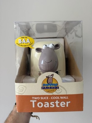 Farmyard Friends Sammie das Schaf Sandwich Toaster Vintage Selten (Shaun) Neu