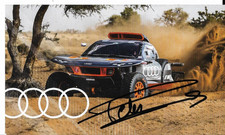 Stephane Peterhansel, Audi, świetna karta z autografem, orig. podpisany