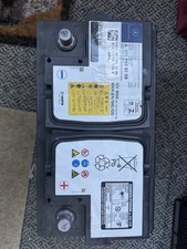 Used Varta AGM car Battery 800 /80