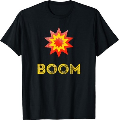 Cute Fireworks Bonfire Night Celebration Boom Men Women Kids T-Shirt