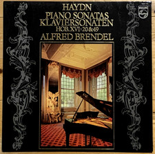 Haydn Piano Sonatas Hob. XVI 20 & 49 ALFRED BRENDEL Orig Philips LP 9500774 MINT