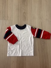Vintage Y2K Thomas The Train Long Sleeve Toddler Shirt Colorblock 12 Months