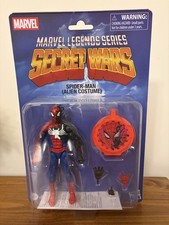 Hasbro Marvel Legends Secret Wars Spider-Man 6  Figure Alien Costume Symbiote