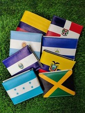 Men  s Leather Bifold Printed Wallet - Buy 2 Get 1 Free  PRE CHRISTMAS SALE