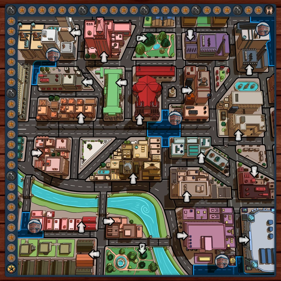 Racket Board Game / Big Dill Games - Image 3 of 4