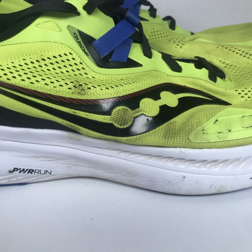 Saucony Mens Guide 15 S20685-25 Acid Blue Razz Running Shoes Size 12.5 W - Picture 11 of 12