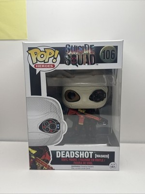 Funko Pop! DC Suicide Squad Deadshot (Masked) #106 Vinyl Figure