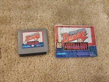 Virtual League Baseball (Nintendo Virtual Boy, 1995) DAMAGED MANUAL 
