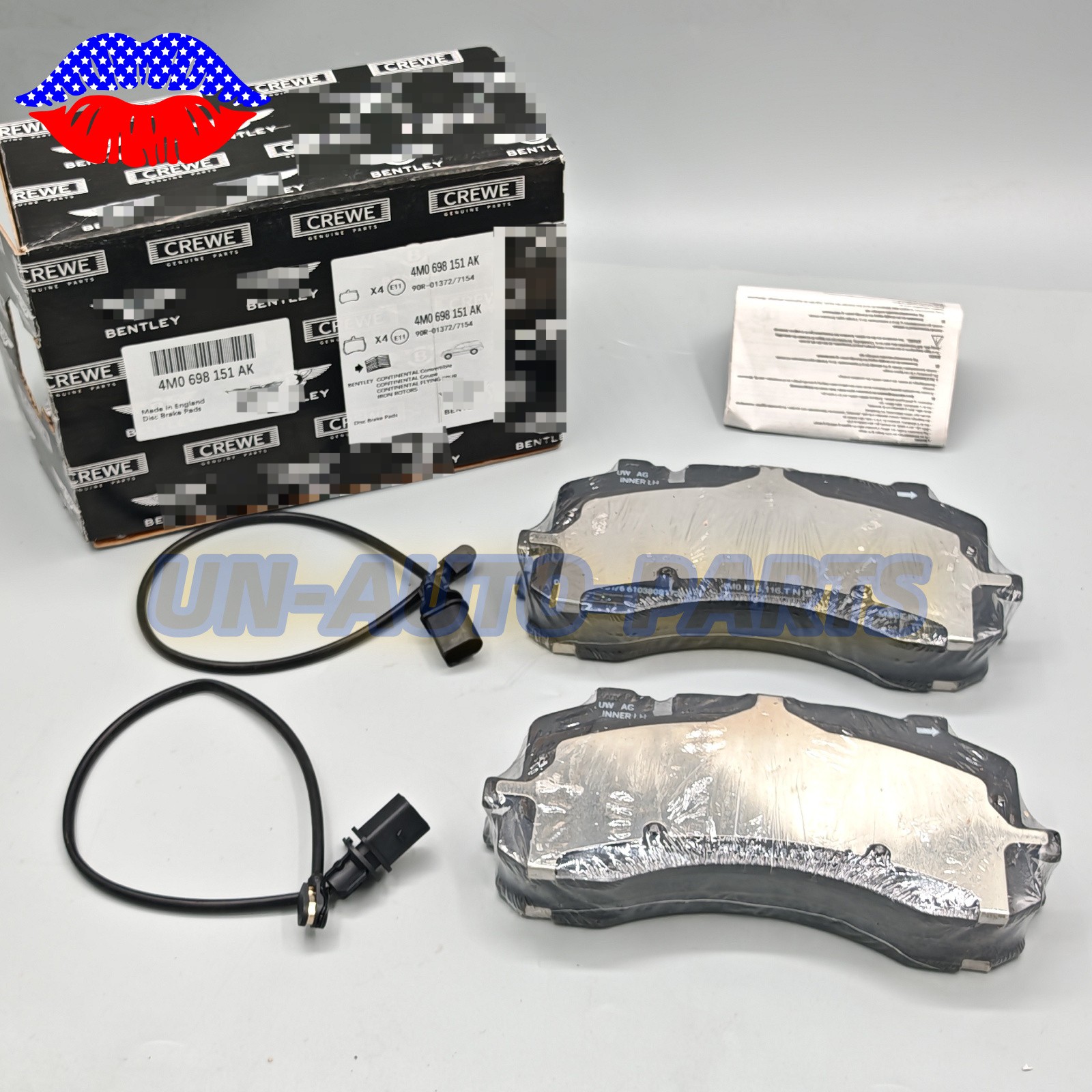 FOR 2017-2023 Bentley Bentayga 6.0L NEW OEM Front Brake Pads US
