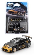 Mini GT Toyota GR86 LB Nation Black / Gold 1:64 MGT01149