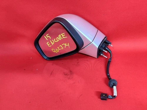 2015 2016 Buick Encore LEFT DRIVER Door Wing Mirror Heated 636R Silver