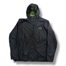 Quiksilver Men's waterproof Hooded Utility Ski Jacket Size Large Lightweight 