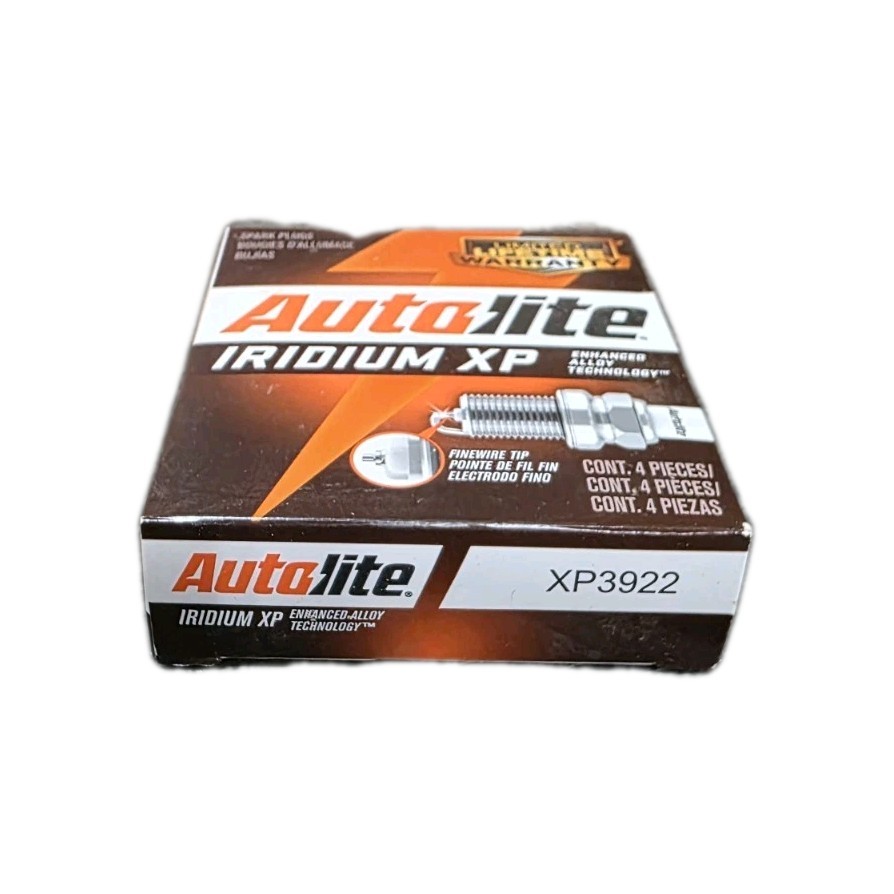 4 Pack Autolite Iridium Xp Spark Plug XP3922 