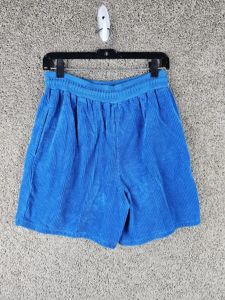 Pantalones Cortos Vintage Años 80 Ocean Pacific OP Pana Azul Cordón Para Hombre S Hechos en EE. UU. Foto 2 de 4