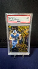 2023 PANINI SELECT SAM LAPORTA GOLD DISCO PRIZM 7/10 PSA 9