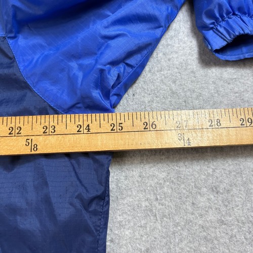 Vintage Patagonia Jacket Men Large Blue Full Zip Windbreaker Outdoor Hike READ - Picture 7 of 15