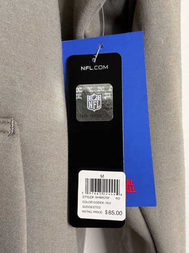 National Football League NFL Shield Hoodie Pullover Olive Medium - Afbeelding 5 van 5