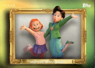 2026 Topps Disney Neon Family First Insert - Mei Lee & Ming Lee #FF-28
