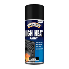 Hammerite High Heat Paint Aerosol Matt Black 400ml