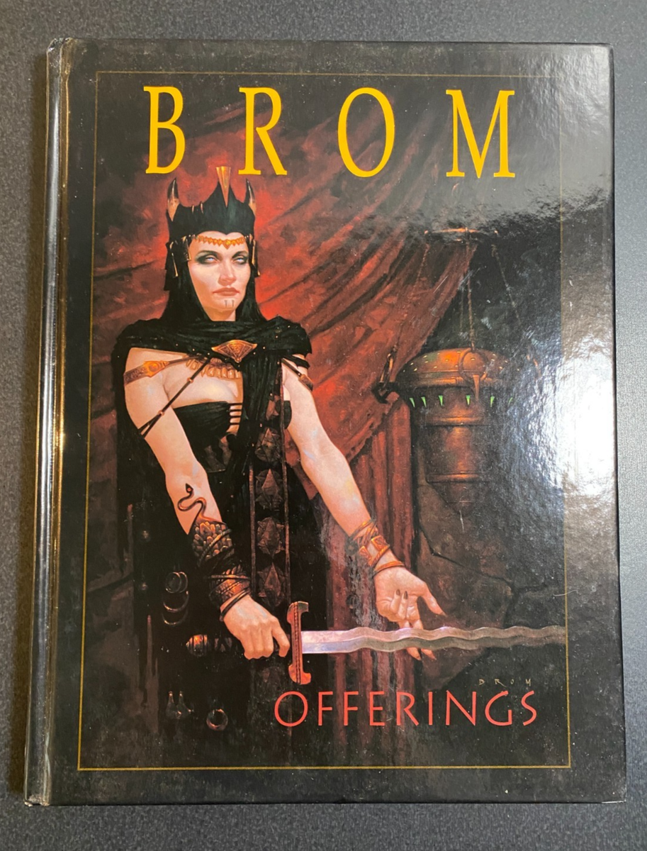 洋書 BROM OFFERINGS Offerings by Gerald Brom (2001, Hardcover) for sale online | eBay