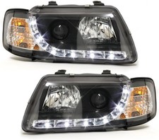 LED Scheinwerfer Set für Audi 80 B4 1991-1994 in schwarz