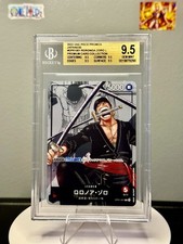 One Piece Card Game OP01-001 RORONOA ZORO 25th ANNIVERSARY Graded BGS 9.5