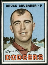 1967 Topps #276 Bruce Brubaker EX/EX-MT