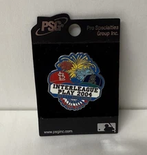 July 2004 St Louis Cardinals Settle Mariners Inter League Play pin