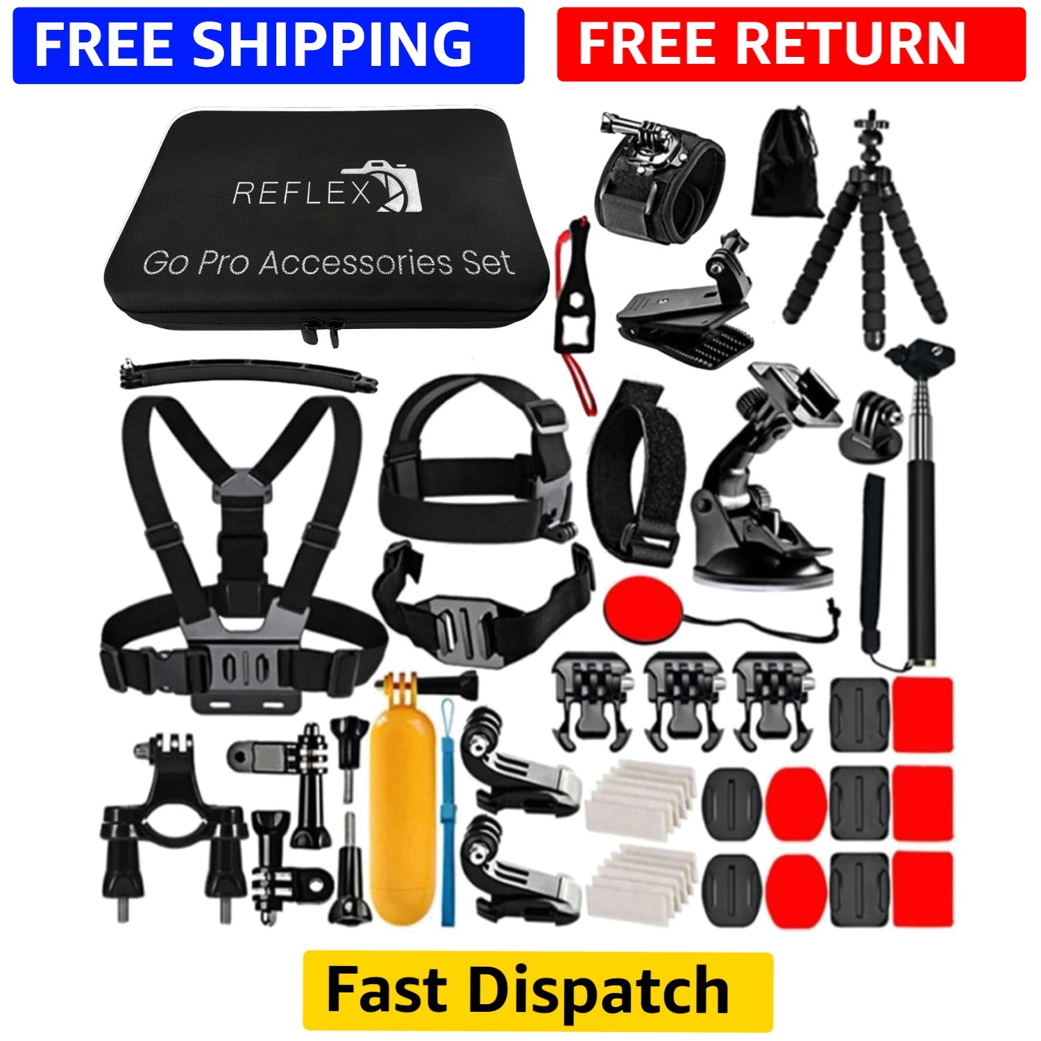 50 in 1 Action Camera Accessories Kit for the new GoPro Hero 13 and Hero
