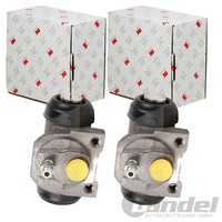 2X NK Radbremszylinder Hinten Passend FÜR CitroËN AX Peugeot 106 Trommelbremse