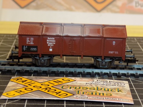 Tolva cubierta HO ROCO de 2 ejes DR Wuppertal 80913 k (071506) | Condition: Used