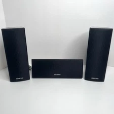 Onkyo Surround Left, Right, And Center Speakers Models SKF-380 & SKC-380 TESTED