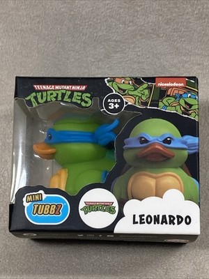 Mini Tubbz TMNT Leonardo 2  Collector Rubber Duck. #CosplayingDucks. New.