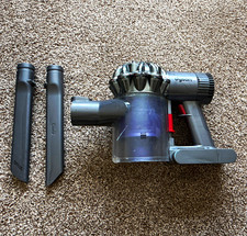 Dyson V6 Handheld Cordless Vacuum Grey - Working Condition (Missing Bin Base)