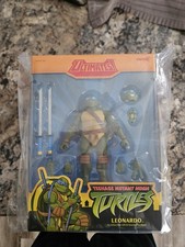 Super7 Ultimates TMNT Leonardo Action Figure Plastic Boxed w Sword 14