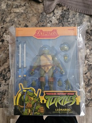 Super7 Ultimates! TMNT Leonardo Action Figure Plastic Boxed w/ Sword 14+