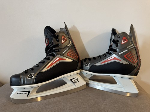 QUALITY ADULTS SENATOR GRAND RT ICE HOCKEY SKATES AMAZING Condition Sz UK 8 / 42 - Picture 15 of 19