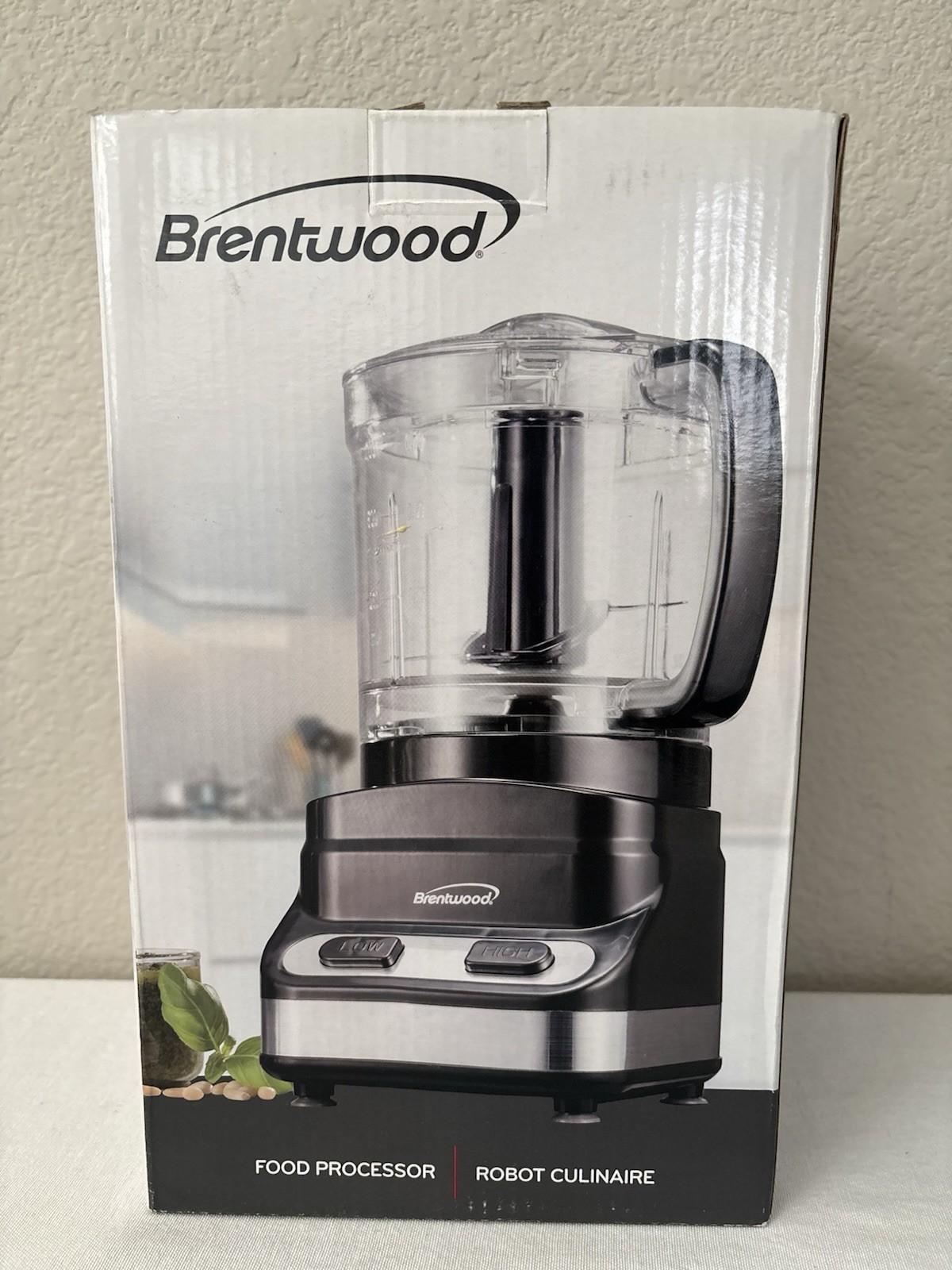 NIB Brentwood FP-547 Food Processor 3 Cup Capacity 2 Speed